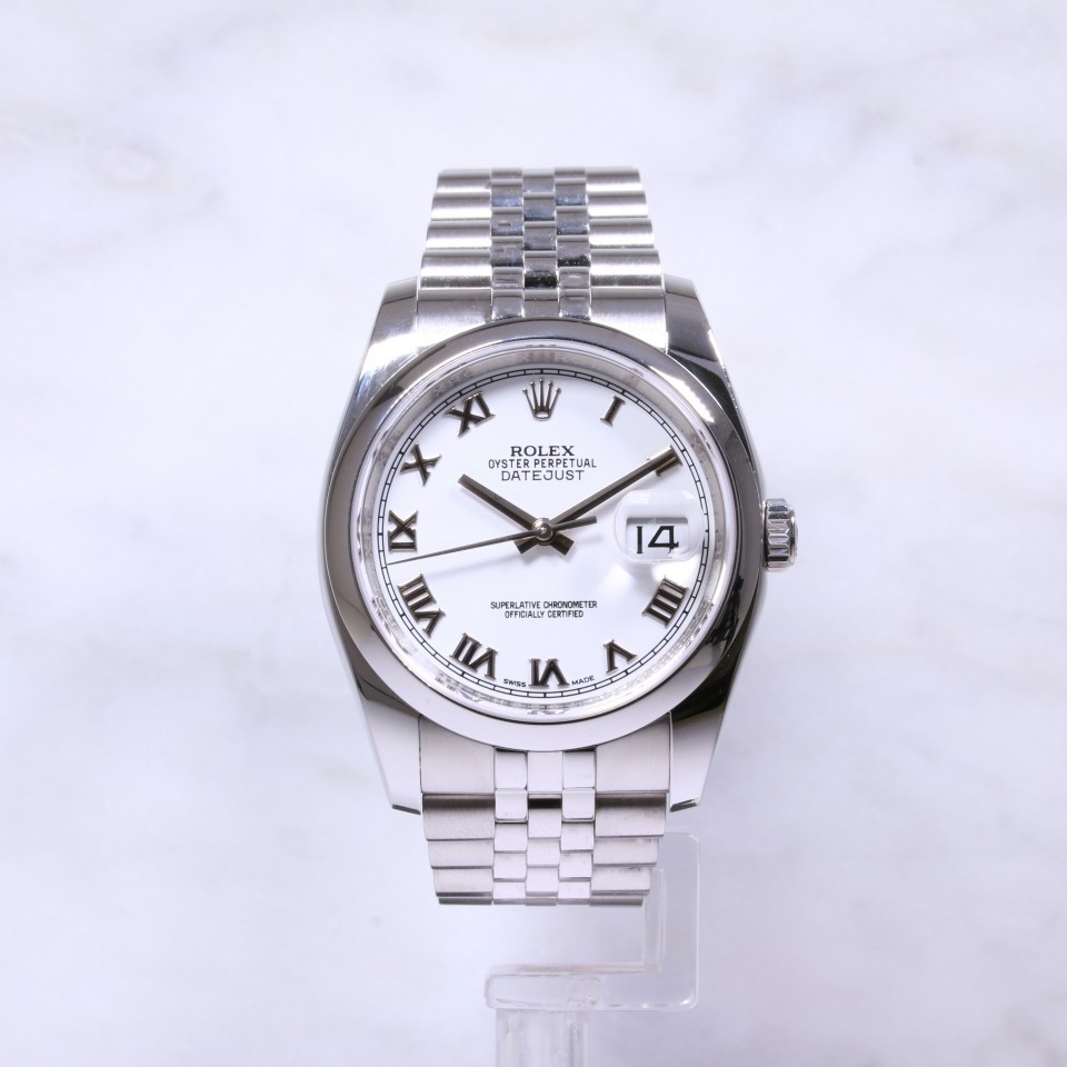 Rolex Datejust 36mm 116200 White Dial