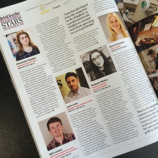 Retail Jeweller Rising Stars Under 30