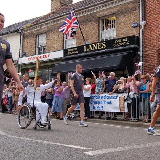 Olympic Torch Procession