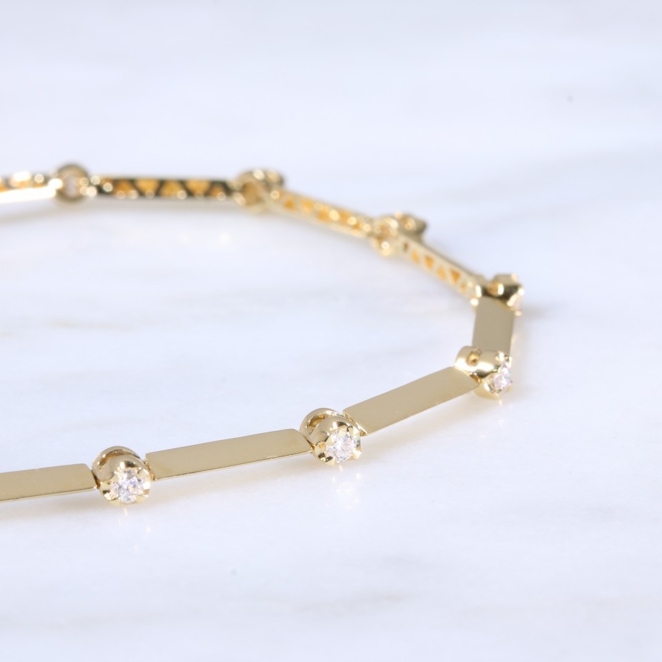 Diamond Dot Bracelet 0.46ct