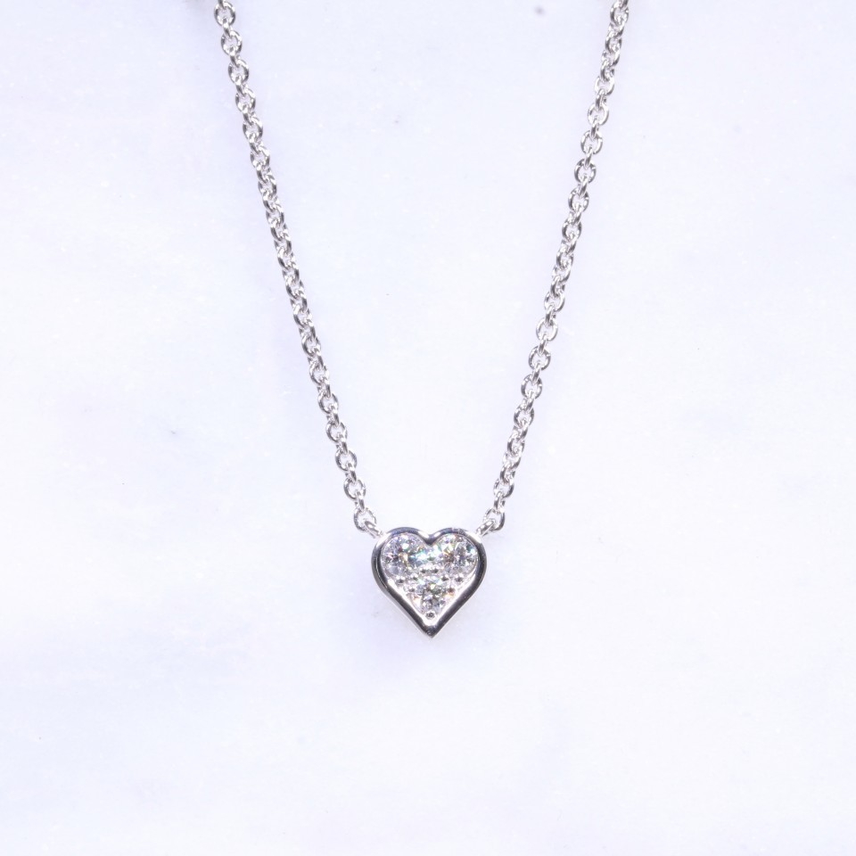 Diamond Heart Necklace