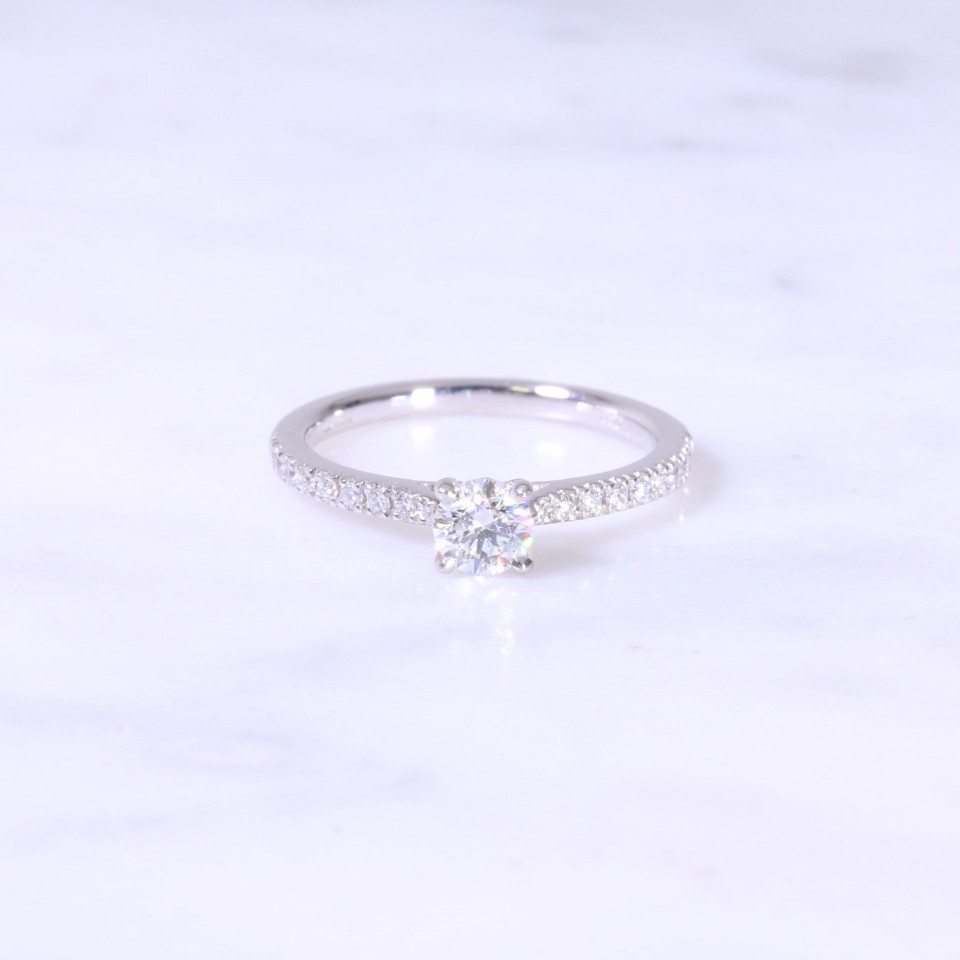 Round Brilliant Solitaire Engagement Ring