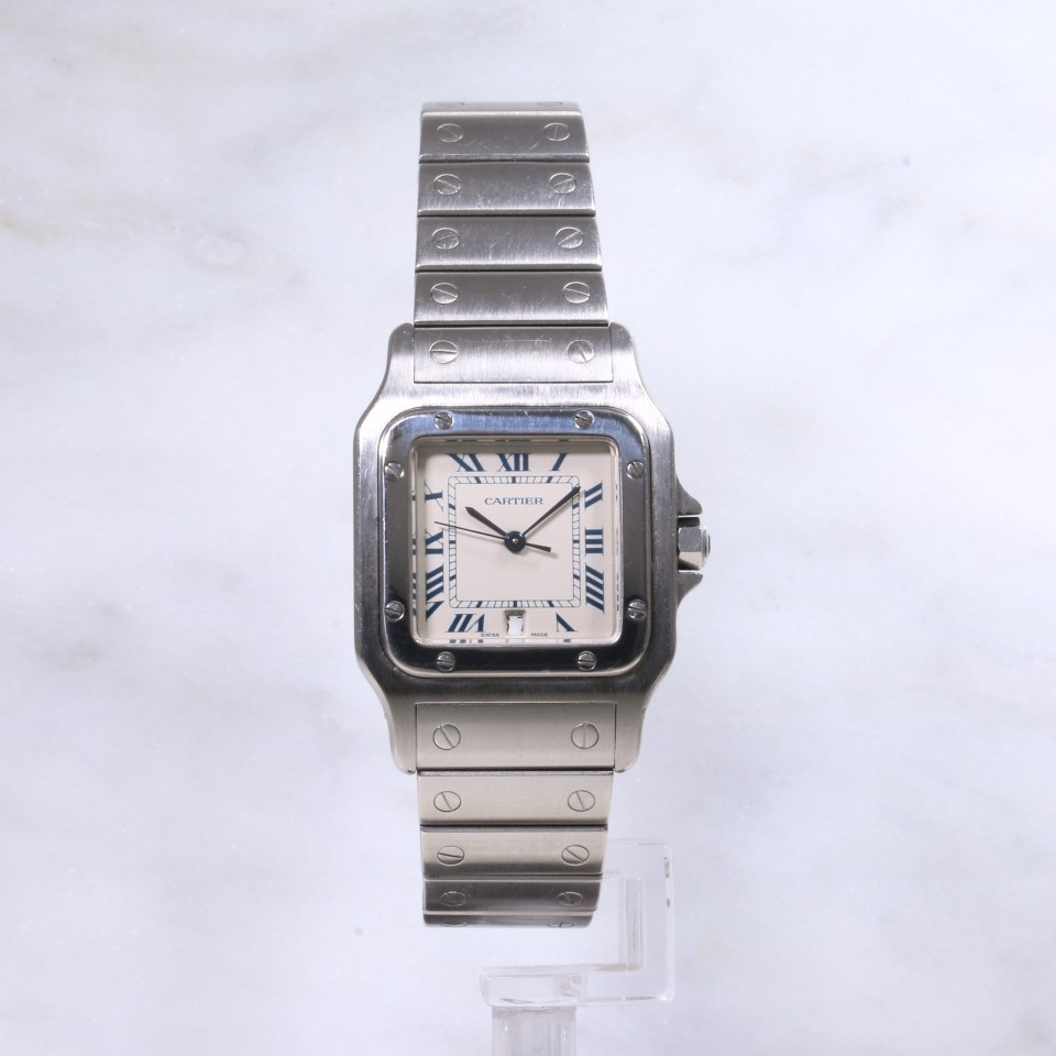 Cartier Santos Steel