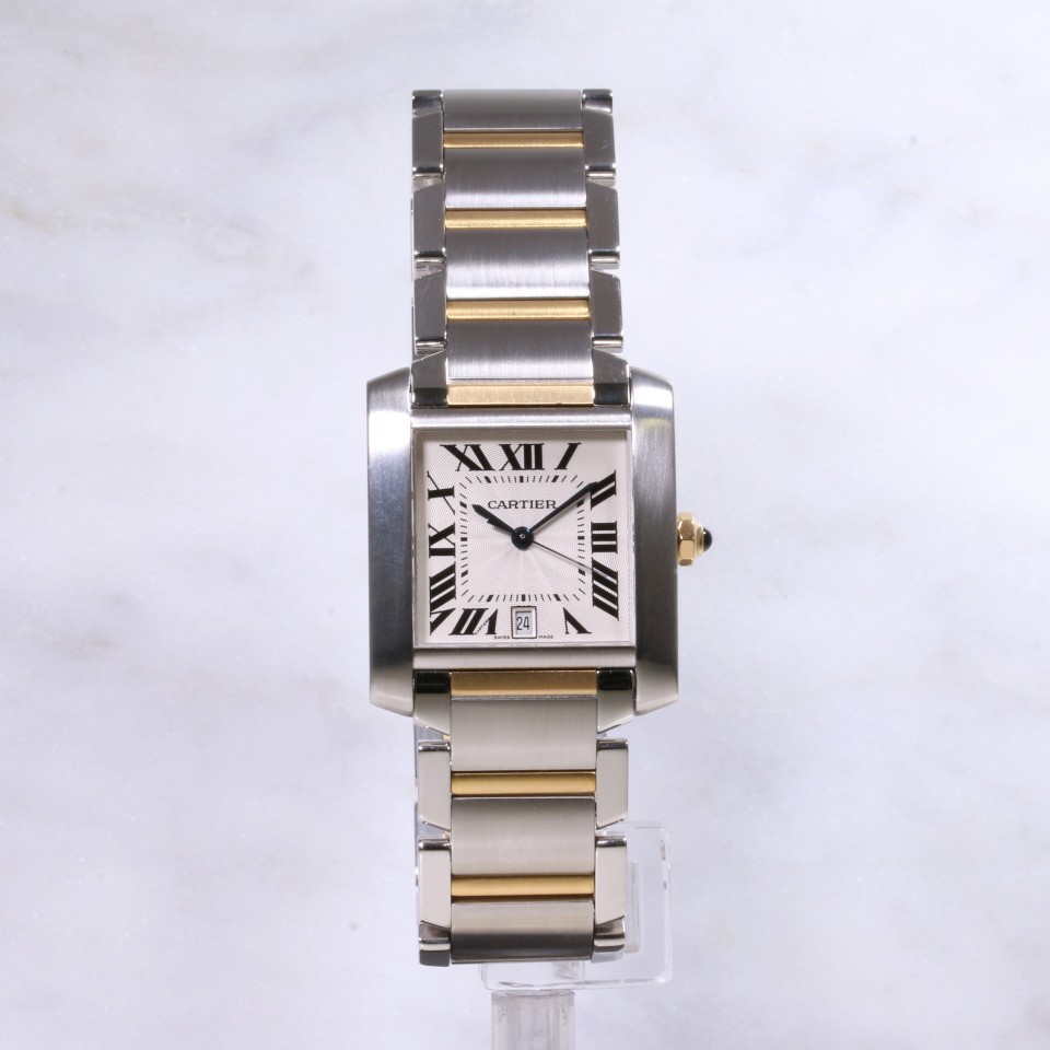 Cartier Tank Francaise W51005Q4 Steel & Gold