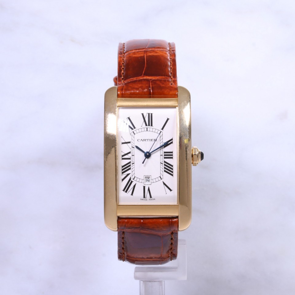 Cartier Tank Americaine 18ct Gold W2603156