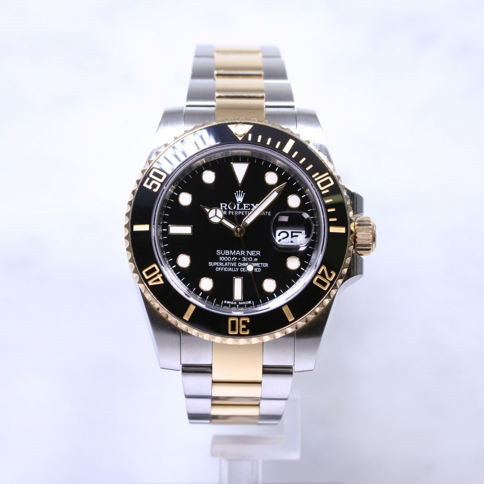 Rolex Submariner Steel & Gold 116613LN