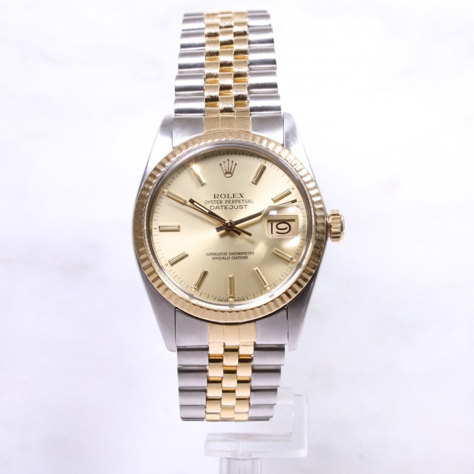 Rolex Datejust 36mm 16013 Steel & Gold