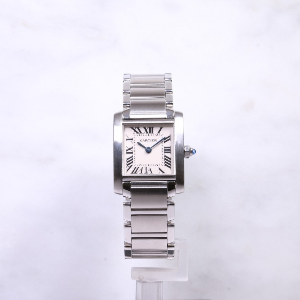 Ladies Cartier Tank Francaise Steel W51008Q3