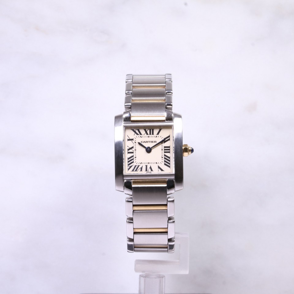 Ladies Cartier Tank Francaise Steel W51007Q4