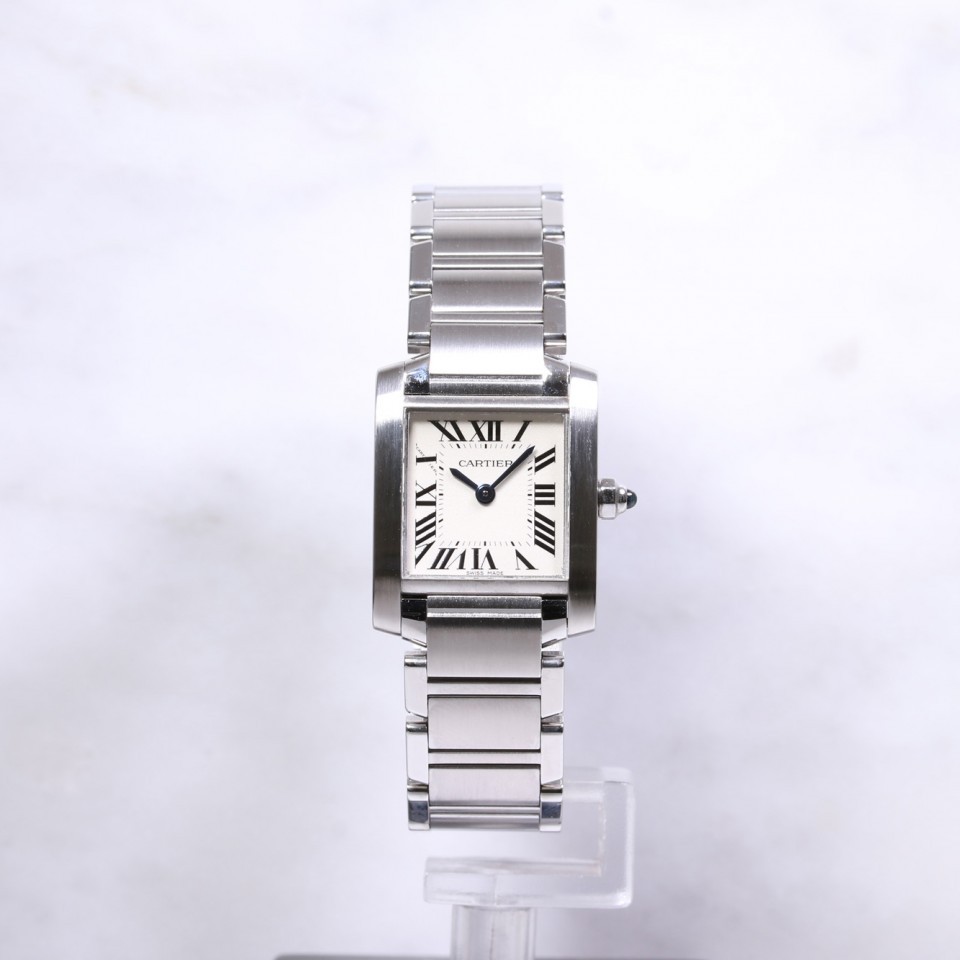 Ladies Cartier Tank Francaise Steel W51008Q3