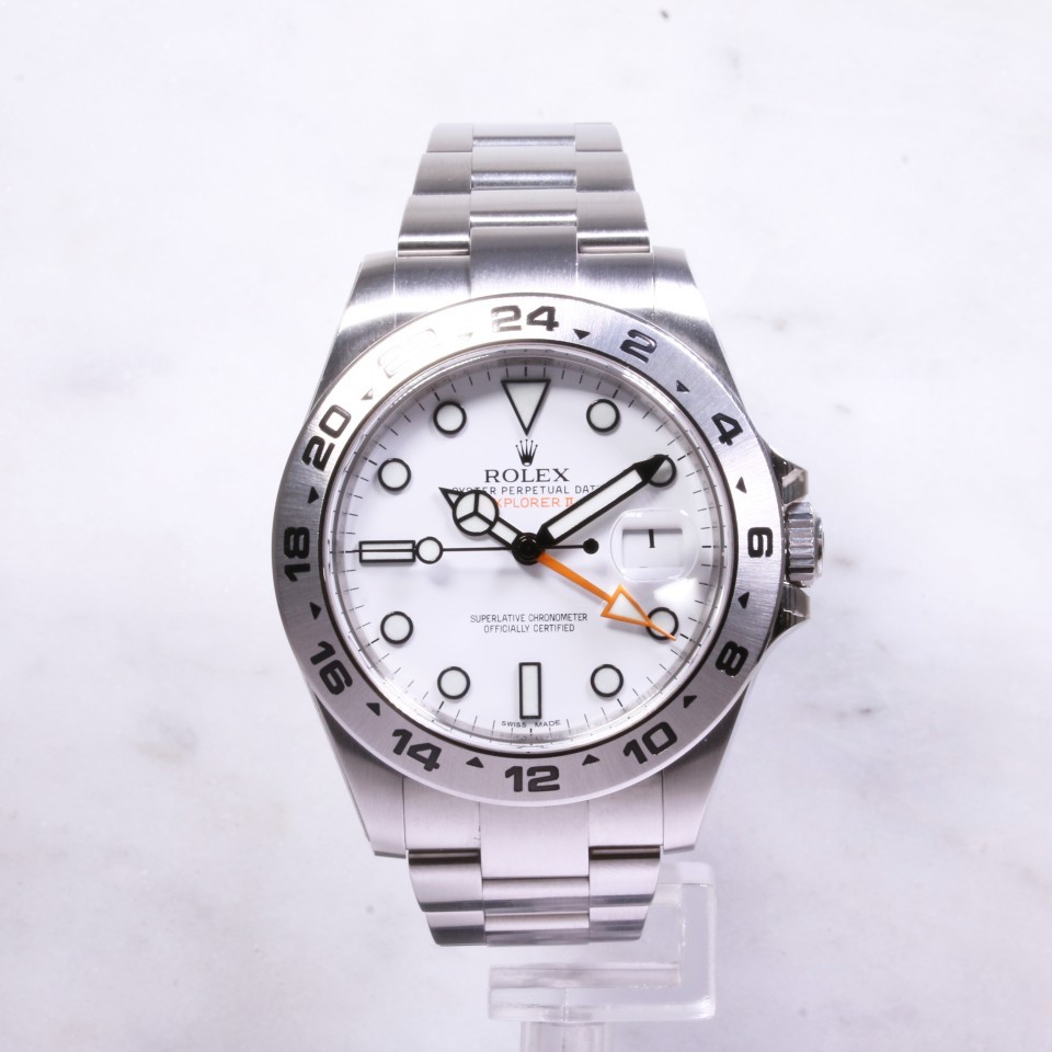 Rolex Explorer 2 216570 White Dial