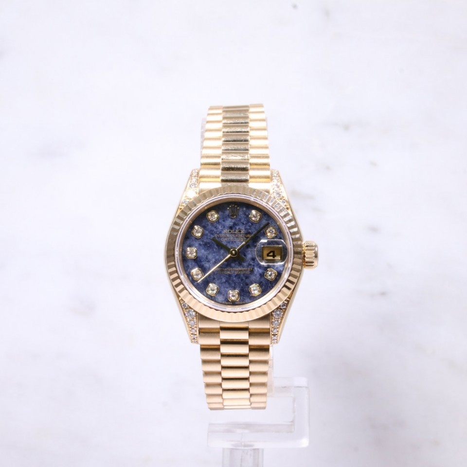 Rare Rolex Datejust 26mm 69238 Sodalite Dial