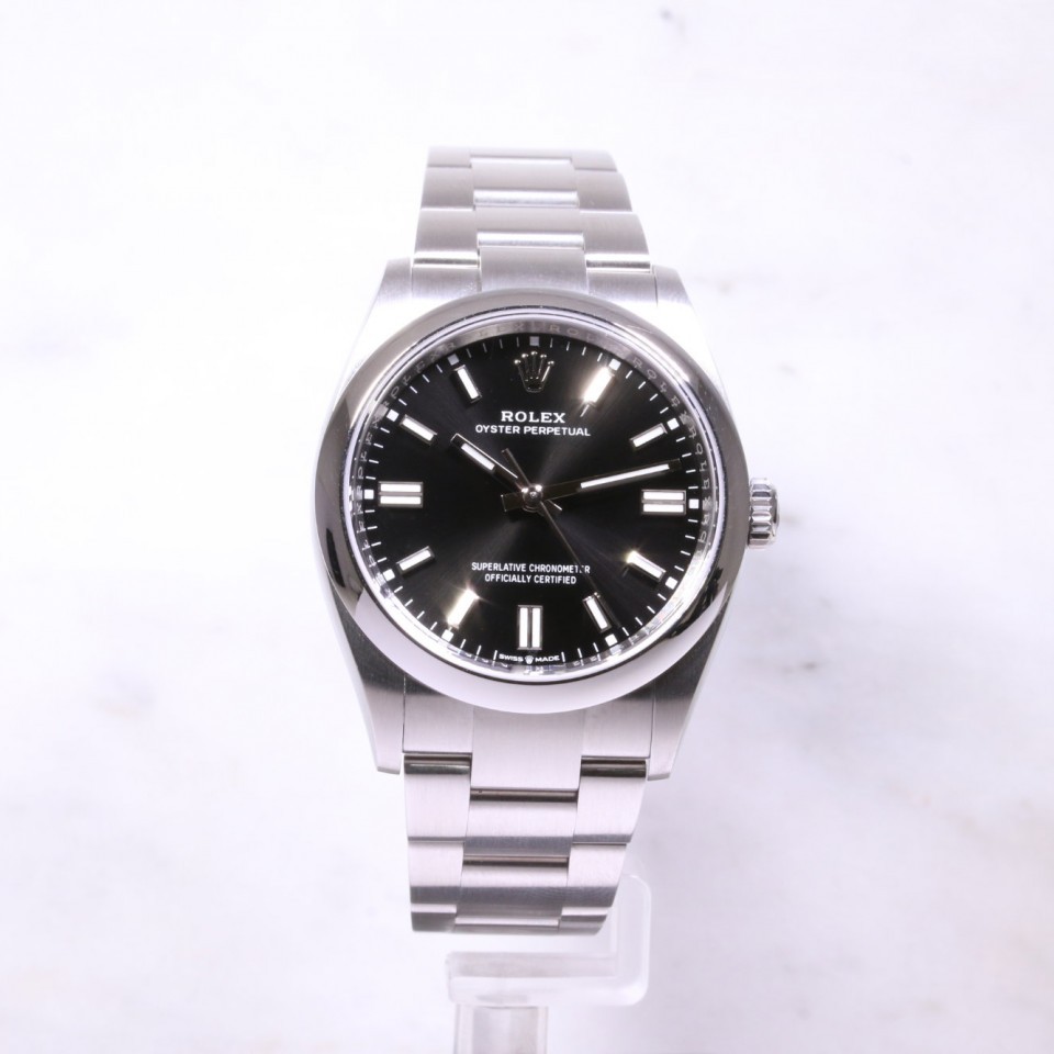 Rolex Oyster Perpetual 36mm Black Dial 126000