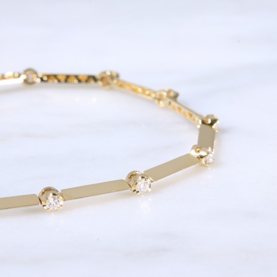 Diamond Dot Bracelet 0.46ct