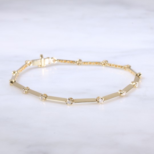 Diamond Dot Bracelet 0.46ct