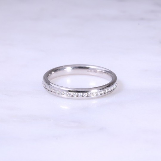 Channel Set Diamond Full Eternity Ring