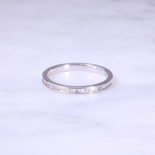 Channel Set Diamond 1/2 Eternity Ring