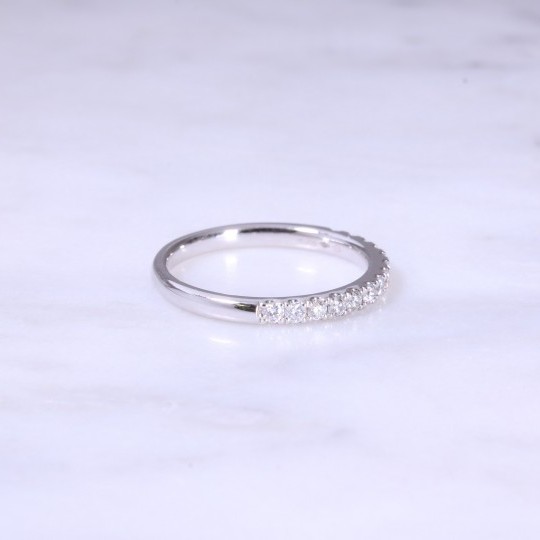 Fine Claw Set 1/2 Eternity Ring