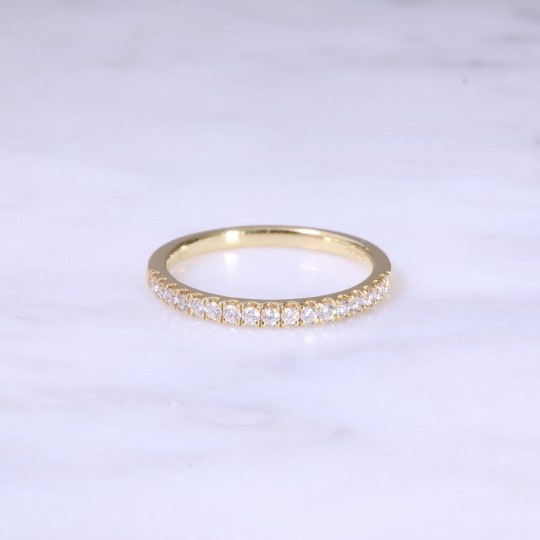 Fine Claw Set 1/2 Eternity Ring