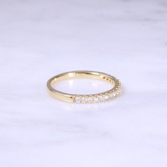 Fine Claw Set 1/2 Eternity Ring