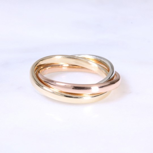 9ct 2mm Russian Wedding Ring