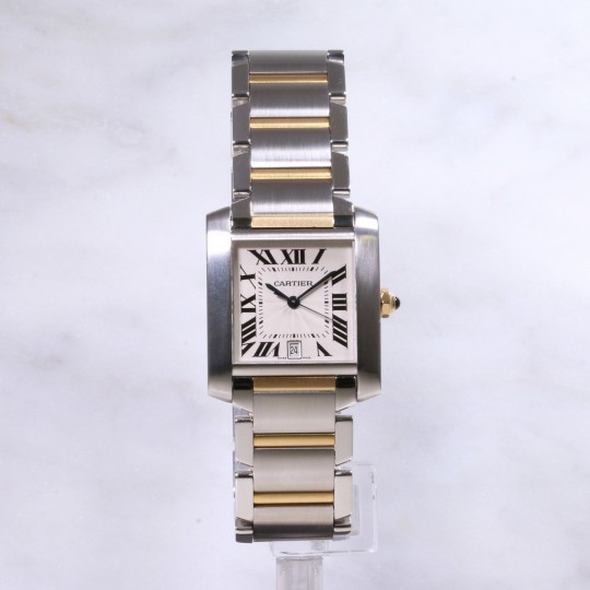 Cartier Tank Francaise W51005Q4 Steel & Gold