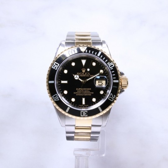 Rolex Submariner Date Steel & Gold 16613