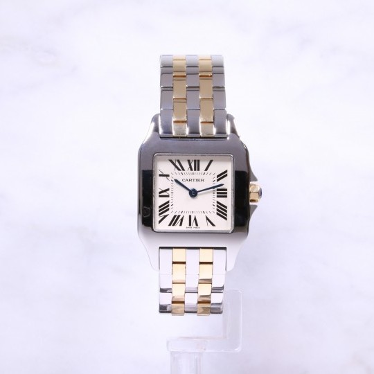 Cartier Santos Demoiselle Midsize Steel & Gold W25067Z6