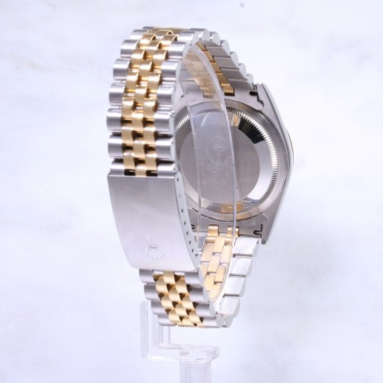 Rolex Datejust 16233 Steel & Gold Saudi Emblem