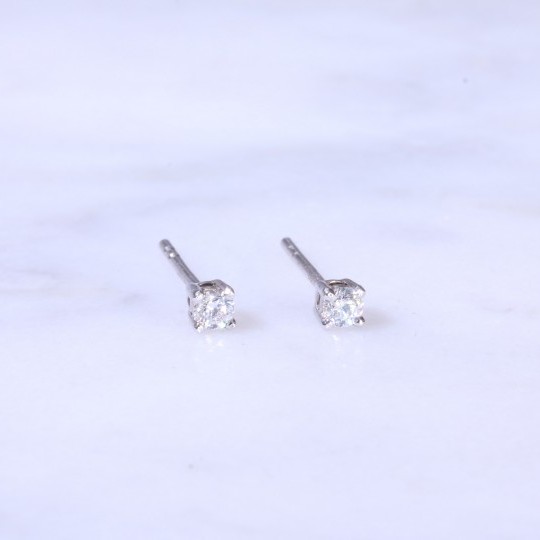 Diamond Ear Studs 0.15ct