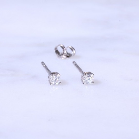 Diamond Ear Studs 0.15ct