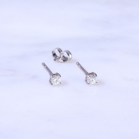 Diamond Ear Studs 0.10ct