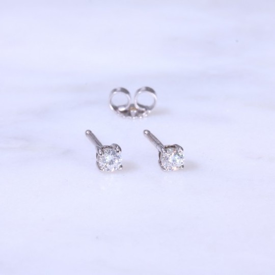 Diamond Ear Studs 0.20ct