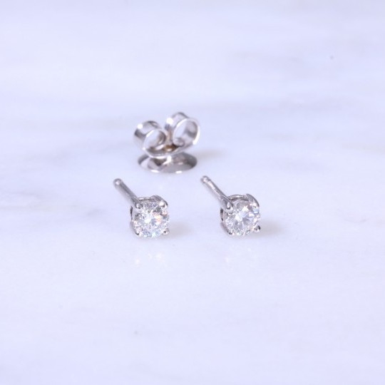 Diamond Ear Studs 0.30ct