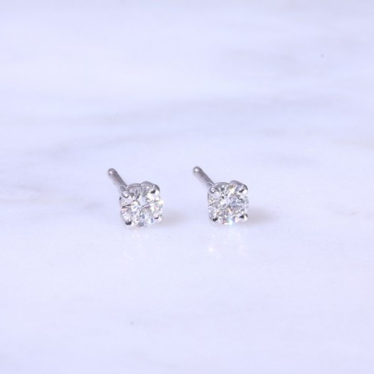 Diamond Ear Studs 0.50ct