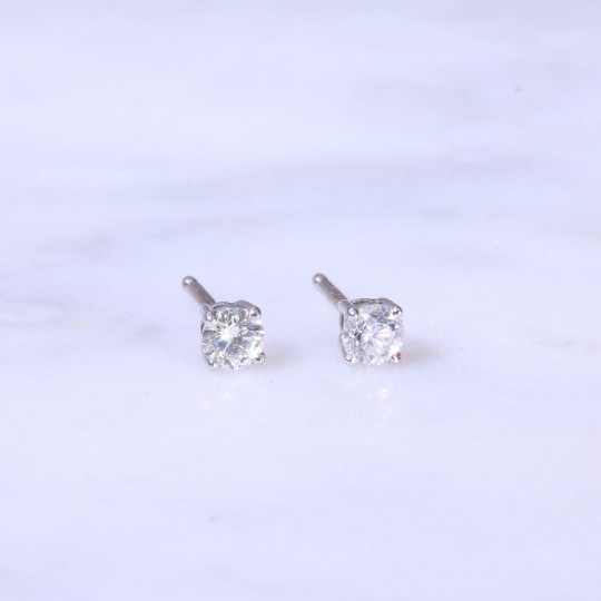 Diamond Ear Studs 0.40ct