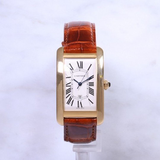 Cartier Tank Americaine 18ct Gold