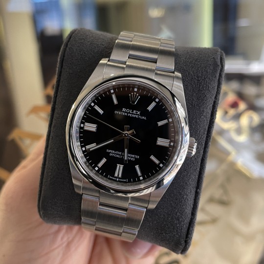 Rolex Oyster Perpetual 36mm Black Dial 126000