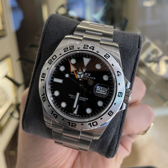 Rolex Explorer 2 216570 Black Dial