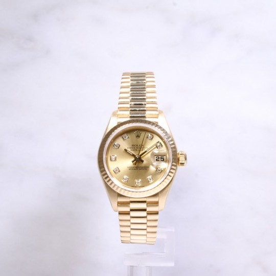 Rolex Datejust 26mm  18ct gold 79178