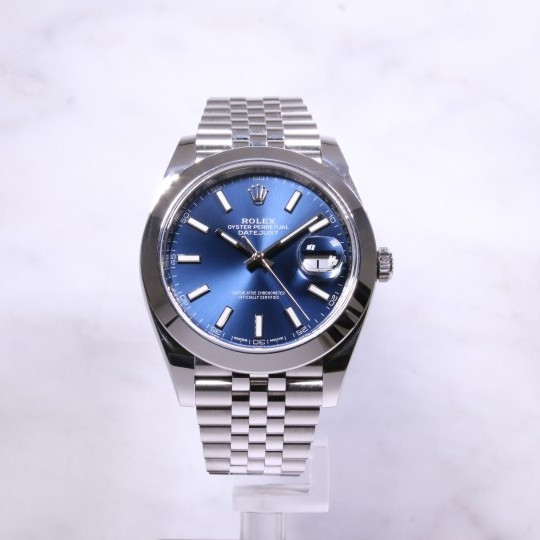 Rolex Datejust 41mm Blue Dial 126300