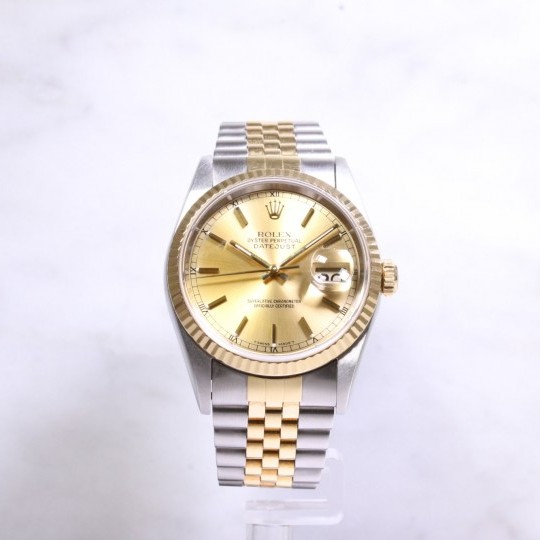 Rolex Datejust 36mm Steel & Gold 16233