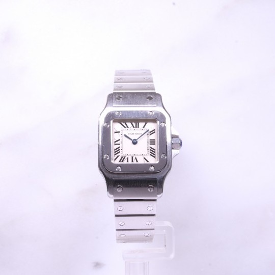 Ladies Cartier Santos Steel 