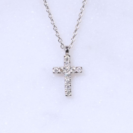 Diamond Cross Pendant