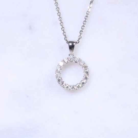 Diamond Eternity Pendant