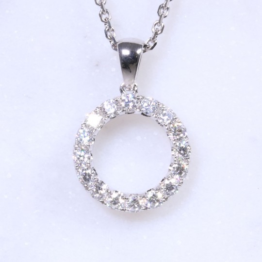 Diamond Eternity Pendant