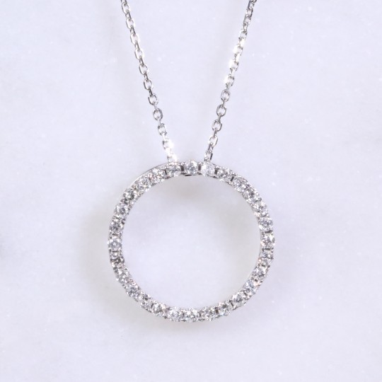 Circle Of Diamonds Necklace