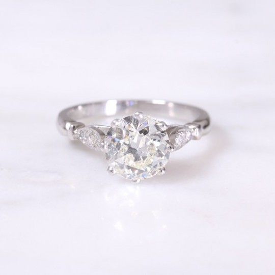 Old Cut Diamond Vintage Style Ring