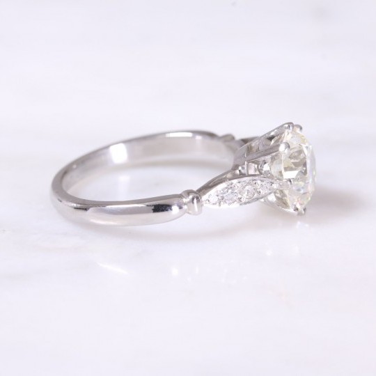 Old Cut Diamond Vintage Style Ring