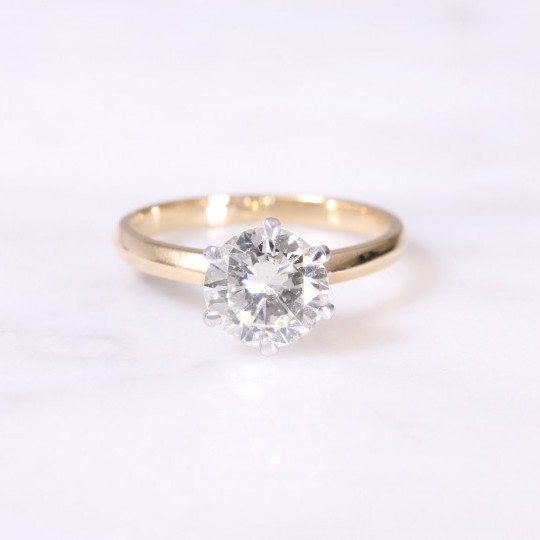 Secondhand 1.63ct Round Brilliand Solitaire Ring